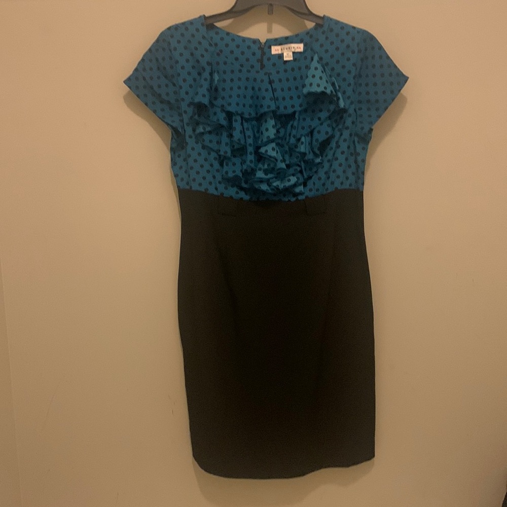 Blue and Black dress